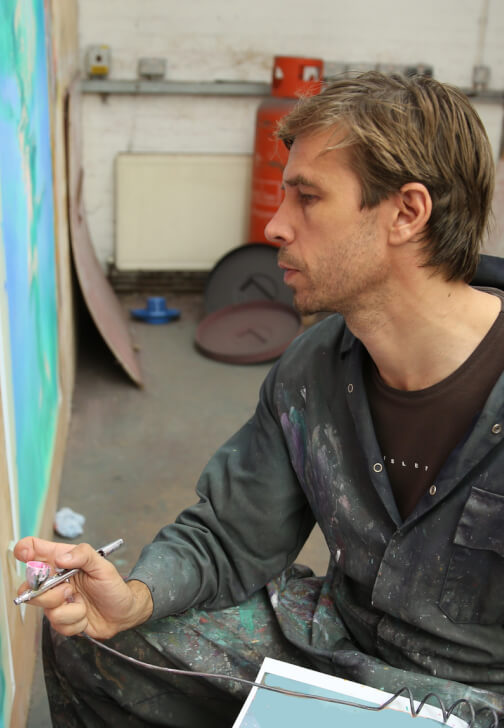 Painting class in Woolwich