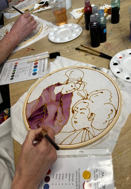 Textiles class in Nottingham, East Midlands