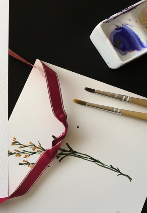 Photo from a painting class in Surrey Quays