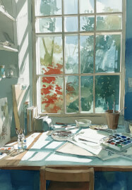 Japanese Maple Leaf Watercolour Workshop