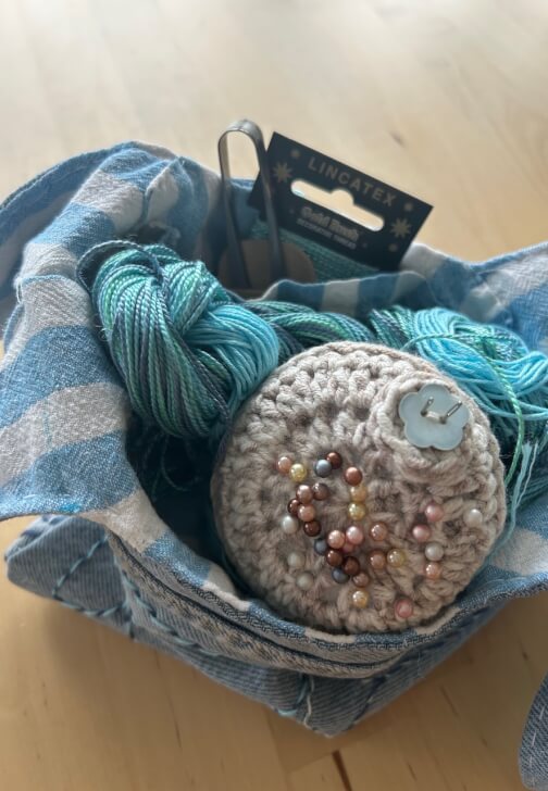 Textiles class in Oakley