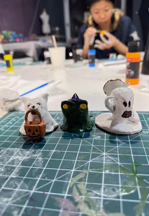 Photo from a pottery class in Edinburgh