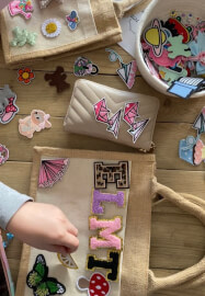 Kids Design Your Own Bag, Pouch and Bracelet Workshop