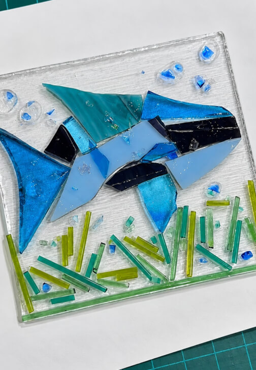 Photo from a glass and Mosaic class in Shoreditch