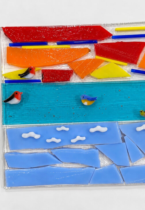 Glass and Mosaic class in Shoreditch with Song Art & Craft