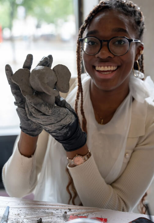 Pottery class in Birmingham