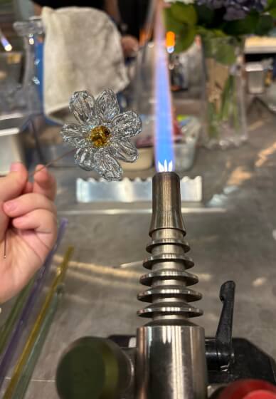 Lampworking Glass Flower Workshop