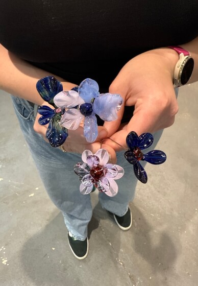Lampworking Glass Flower Workshop