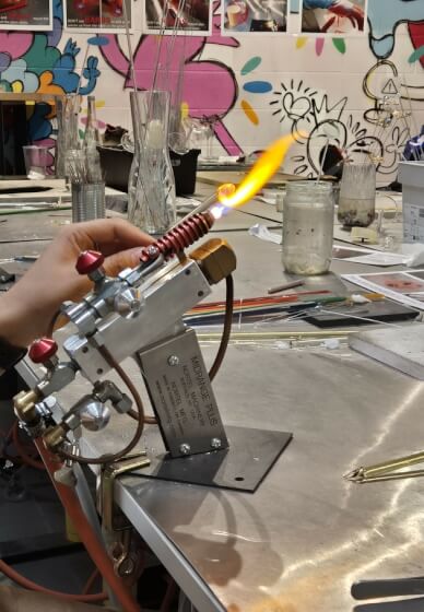 Lampworking Glass Flower Workshop