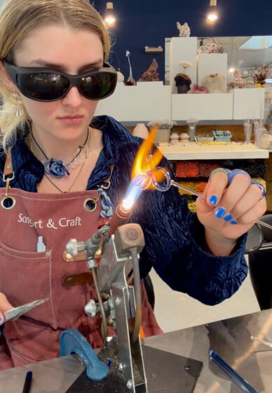 Lampworking Glass Ring Workshop