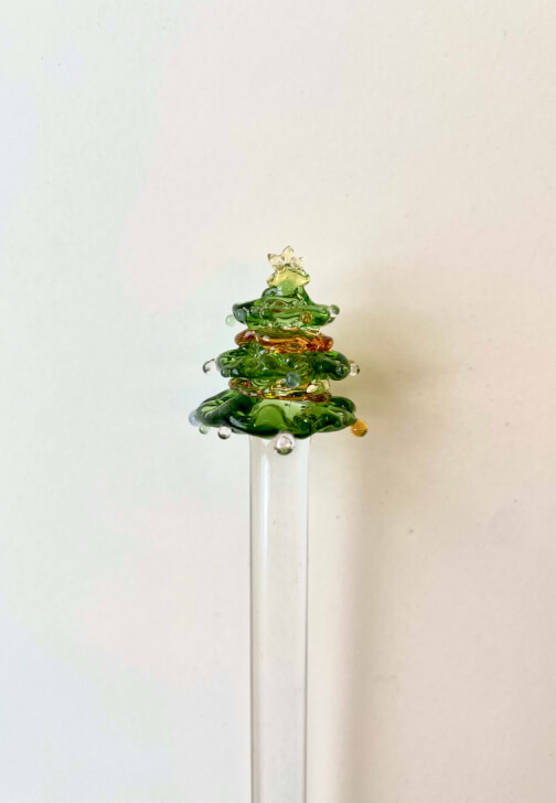 Lampworking Glass Workshop: Christmas Tree Stirrer