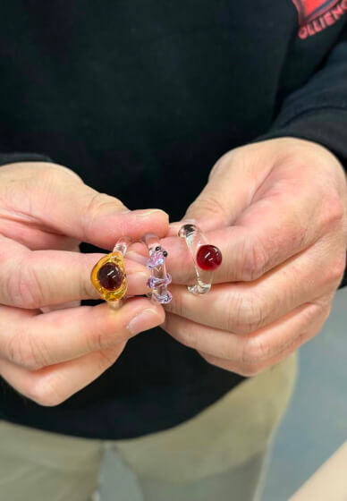 Lampworking Glass Workshop: Christmas Tree Stirrer