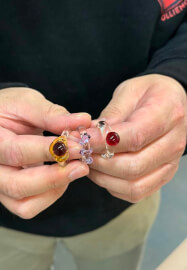Lampworking Glass Workshop: Christmas Tree Stirrer