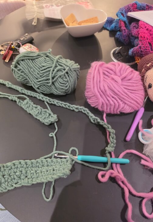 Textiles class in Walthamstow