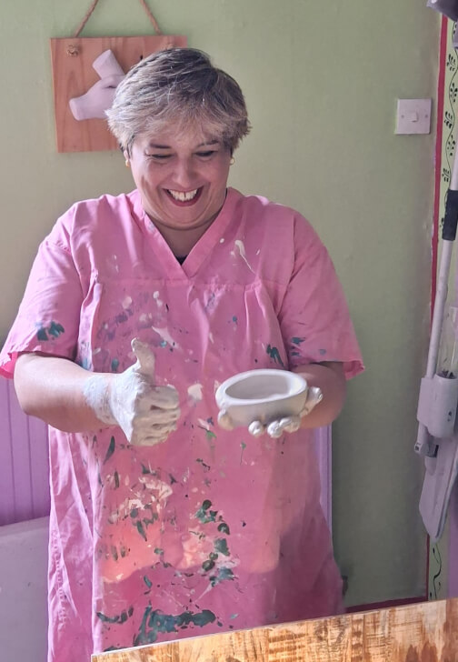 Pottery class in Chorlton, North West