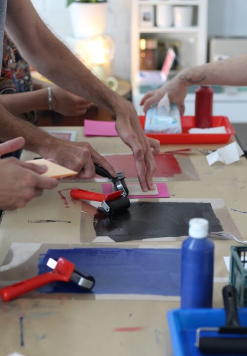 Lino Print Workshop: Halloween Poster / Card Making