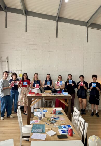 Lino Print Workshop: Halloween Poster / Card Making