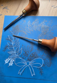 Lino Printing Workshop - Christmas Cards