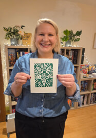 Lino Printing Workshop - Christmas Cards