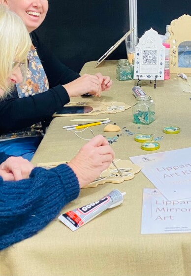 Lippan Art Workshop: Mirror Mosaic Art