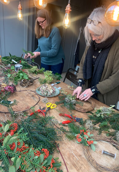 Luxury Christmas Wreath Experience - Fiveways, Brighton