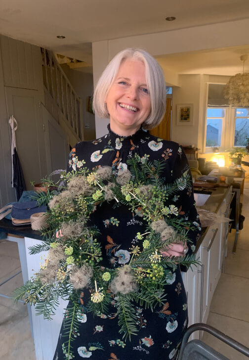 Floristry class in Brighton and Hove with Karen Harrison