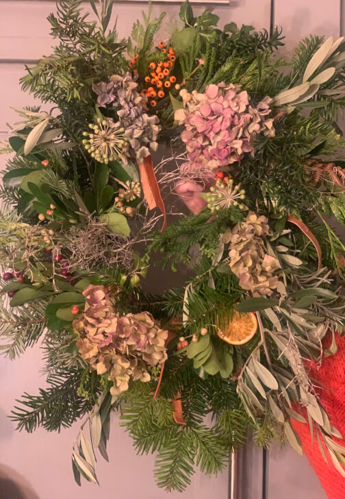 Photo from a floristry class in Brighton and Hove