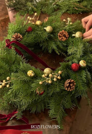 Luxury Christmas Wreath Workshop