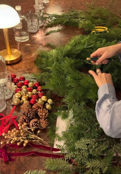 Luxury Christmas Wreath Workshop