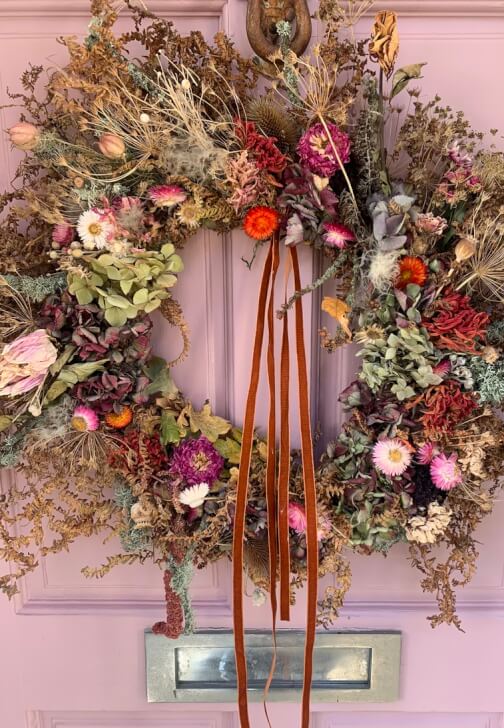 Photo from a floristry class in Brighton and Hove