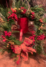 Luxury Christmas Wreath Workshop - the White Horses, Rottingdean