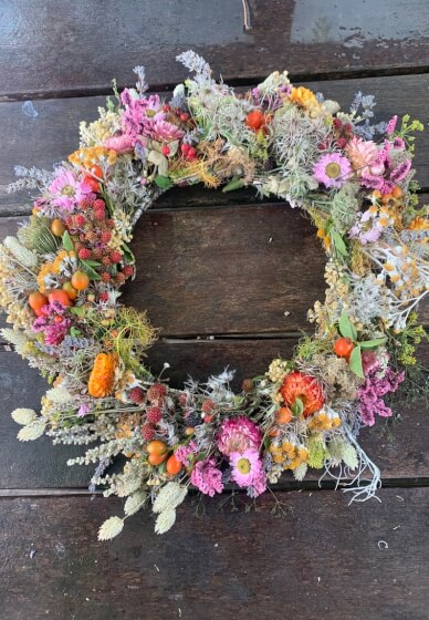 Luxury Christmas Wreath Workshop - the White Horses, Rottingdean