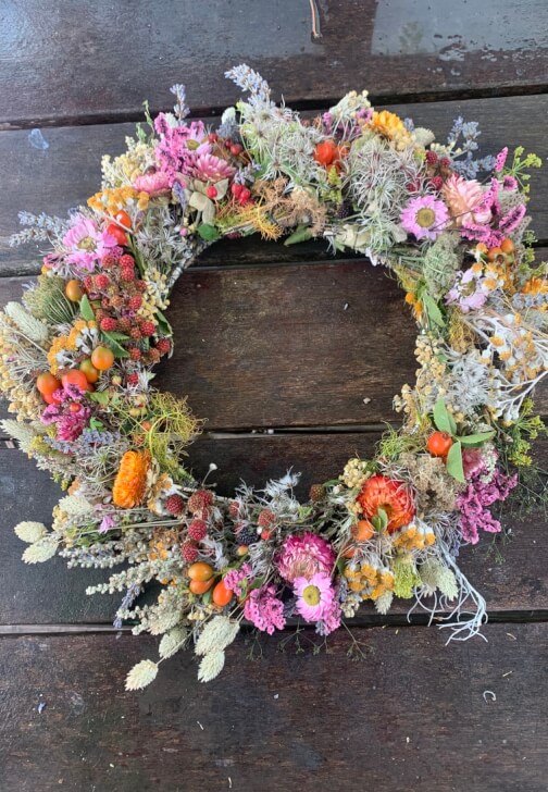 Luxury Christmas Wreath Workshop - the White Horses, Rottingdean