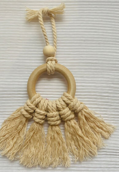 Macrame Christmas Tree Decorations Workshop (set of 4)