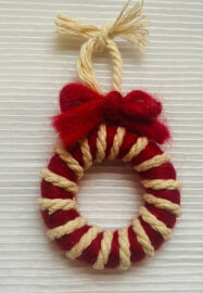 Macrame Christmas Tree Decorations Workshop (set of 4)