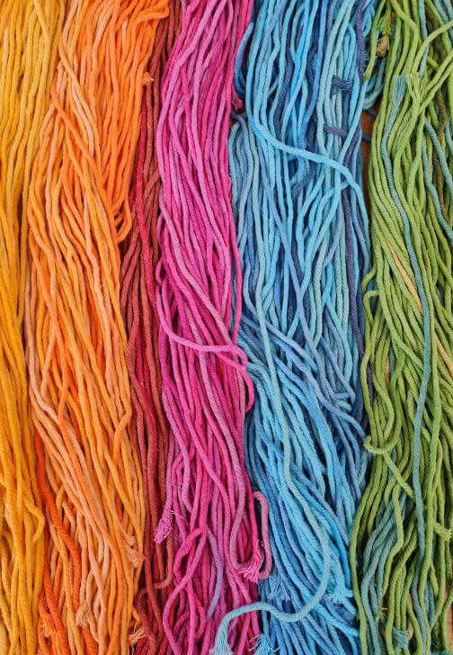 Photo from a textiles class in Bristol