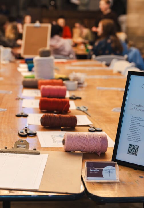 Textiles class in Leeds with LightBeingCreate