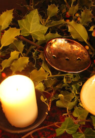 Make a Ceramic Tea-light Christmas Tree