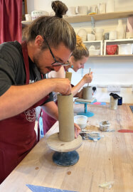 Make a Ceramic Tea-light Christmas Tree Class