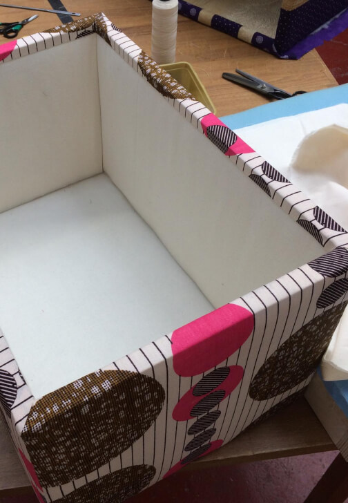 Make a Lined Upholstered Box Course