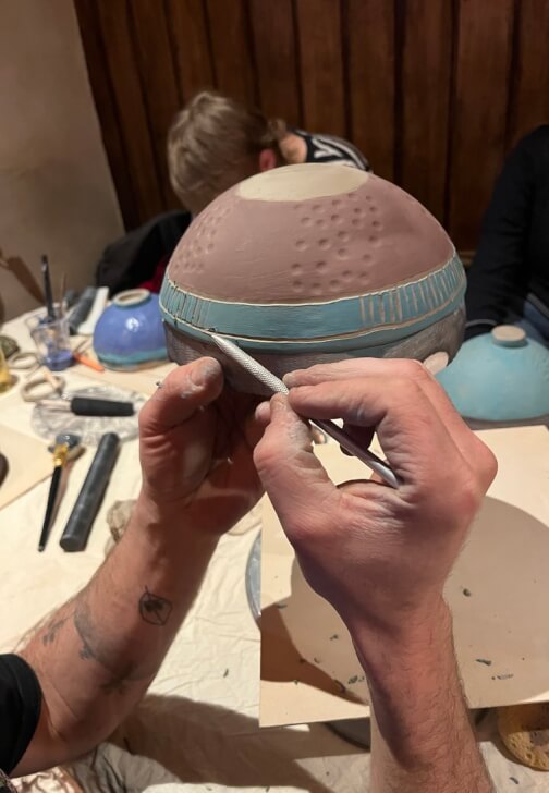 Pottery class in Bristol