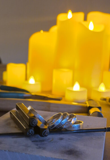 Make a Silver Ring Workshop at Candlelight