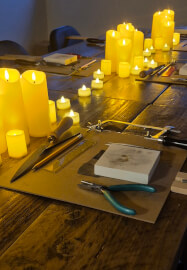 Make a Silver Ring Workshop at Candlelight