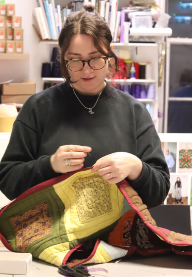 Make an Upcycled Vest from a Wool Blanket or Quilt: Sewing Course