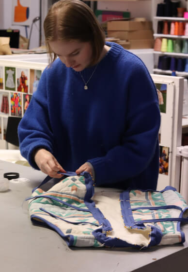 Make an Upcycled Vest from a Wool Blanket or Quilt: Sewing Course