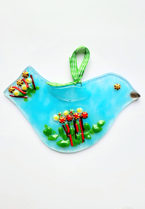 Photo from a glass and Mosaic class