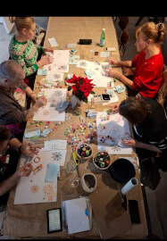 Mandala Dot Painting Class - Christmas and Diwali - Candle