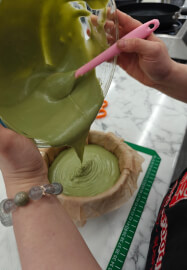 Matcha Desserts Making Class - Basque Cake and Mochi