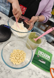Matcha Desserts Making Class - Basque Cake and Mochi