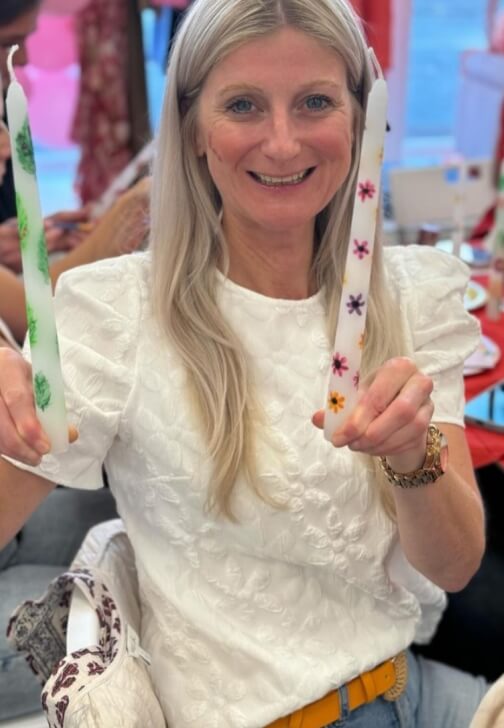 Mindful All-You-Can-Paint Candle Painting Workshop